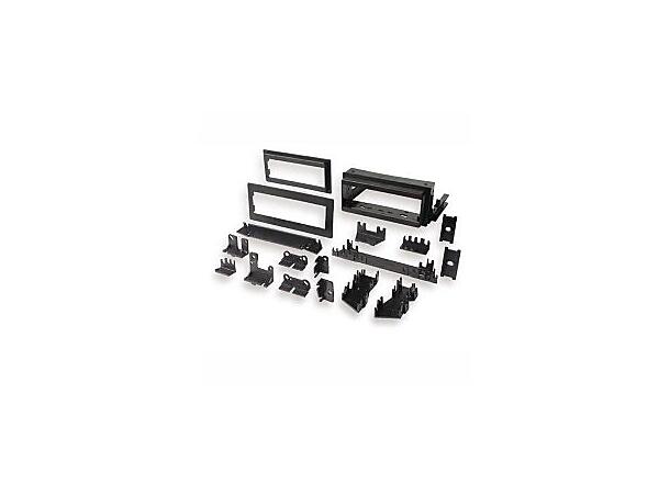 Radioramme GM Universal m. braketter 1982-2003, 1-DIN 
